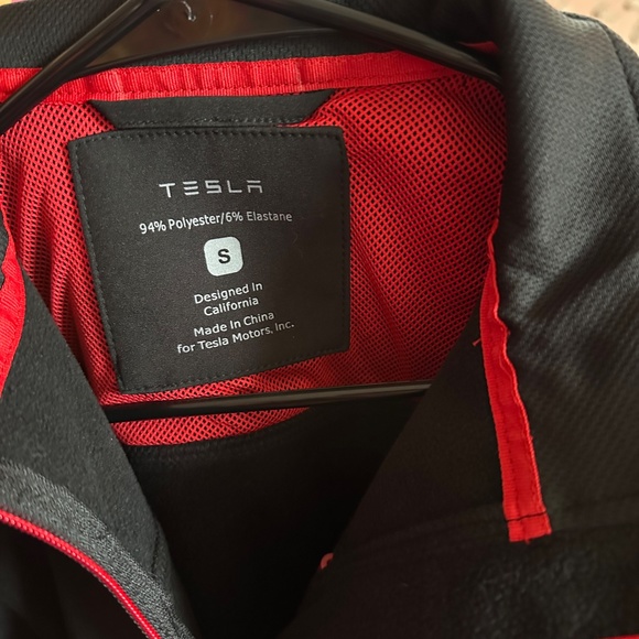 Tesla Women's Soft Shell Zip Up Jacket Size S Fleece Lined - Picture 3 of 11